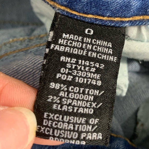 DollHouse Distressed Denim Charley Jeans - Picture 6 of 7